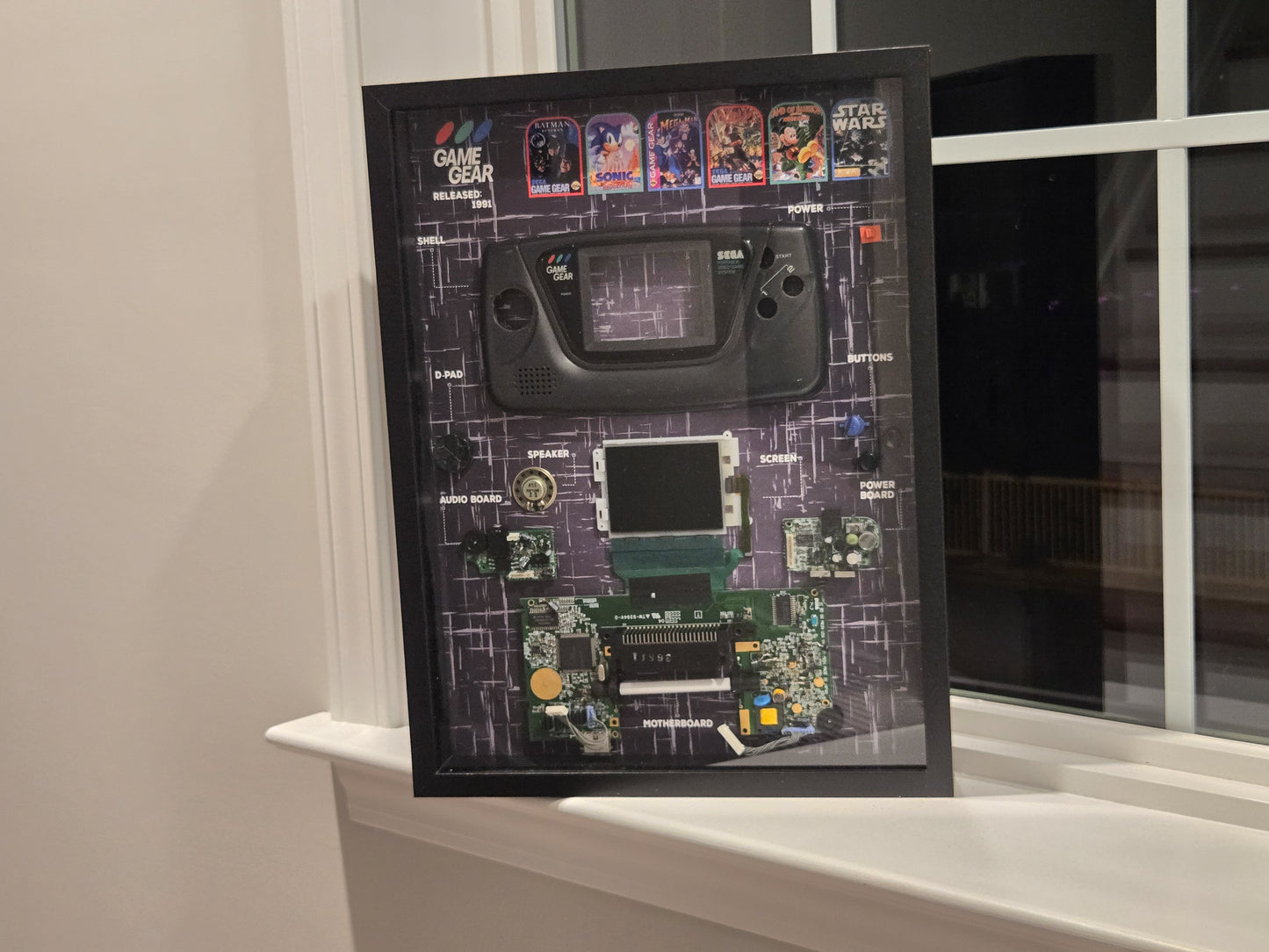 Game Gear Shadow Box