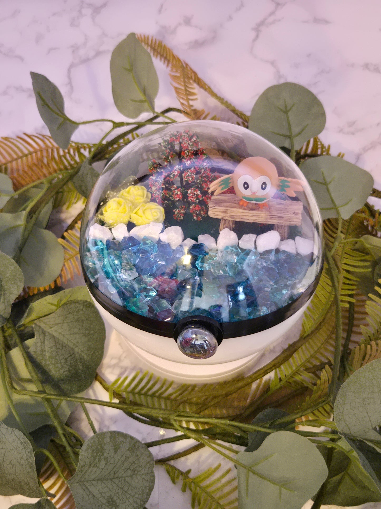 Rowlet by the Lake Terrarium