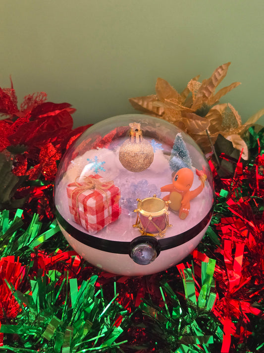 Christmas Charmander Terrarium