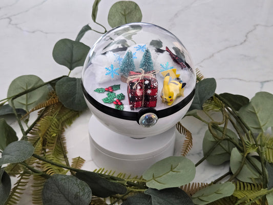 Christmas Pikachu Terrarium